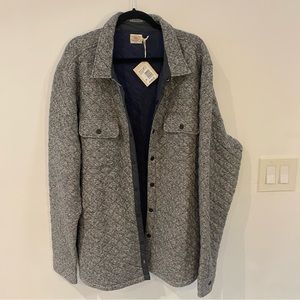 Faherty Men's CPO Epic Quilted Fleece